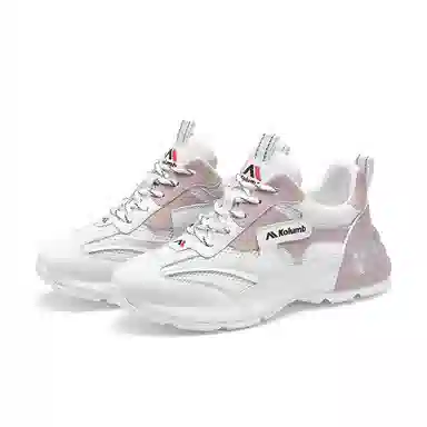 哥仑步 头层牛皮 舒适轻便 减震防滑耐磨 低帮 生活休闲鞋 女款