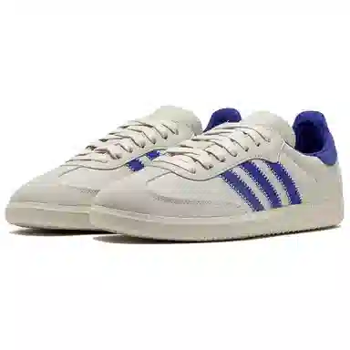 Pharrell x adidas Samba Humanrace White Blue