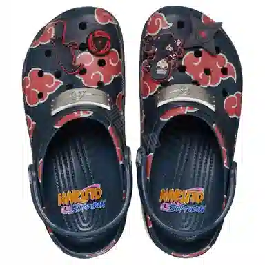 Crocs x Naruto Shippuden Classic Clog Black Red