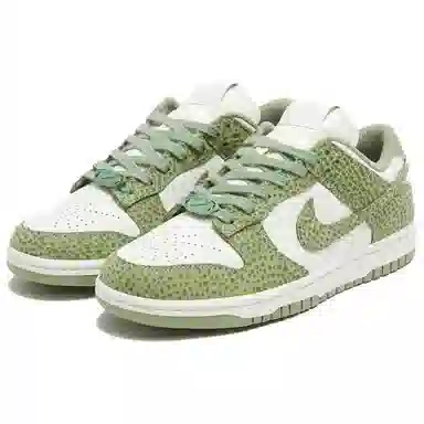 Nike Dunk LOW Safari PrintOil Green