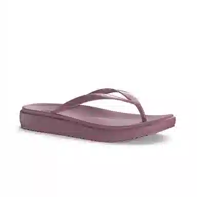 罗敷 外出防滑简约百搭夹趾人字拖鞋 女款