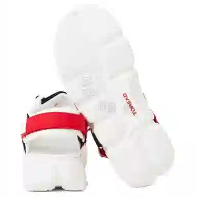 探路者 户外防滑透气涉水 沙滩凉鞋 女款 白红蓝