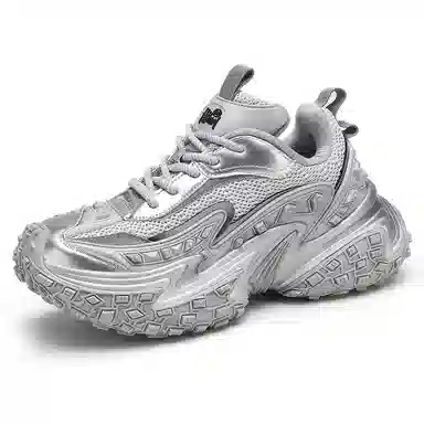 黑魂 网布 厚底时尚潮流百搭 防滑耐磨增高 低帮 老爹鞋 男女同款