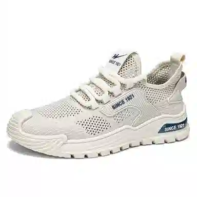 双星八特 运动网面 简约百搭 时尚潮流舒适 防滑耐磨 低帮 生活休闲鞋 男款