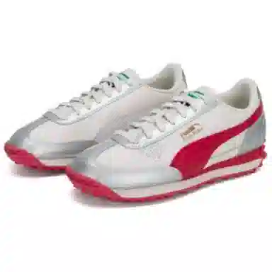 PUMA Easy Rider Silver White Red