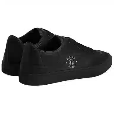 Hermes Epsom Low Top Sneakers Black