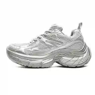 黑魂 时尚厚底舒适简约 防滑耐磨透气增高 低帮 老爹鞋 男女同款