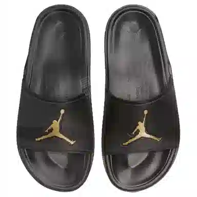 Jordan Jumpman Black Gold Slides