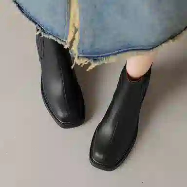 子骁 通勤百搭 短靴 女款