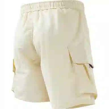 稻草人 工装薄款美式潮牌外穿运动五分休闲短裤 男女同款