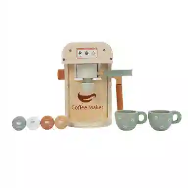 咕轹 木质桌面厨房 过家家套装 玩具