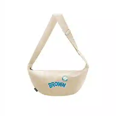 LINE FRIENDS Brown Bear Crossbody Bag