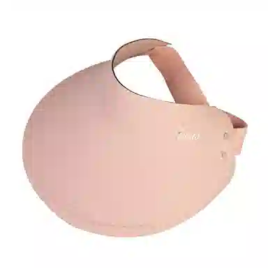 红豆 帽子夏季运动空顶帽凉感遮阳帽宽檐遮脸防紫外线空顶 锦纶氨纶 防晒帽 女款