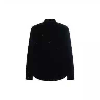 Louis Vuitton FW24 Logo Crystal Shirt Black