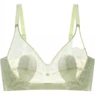 欧迪芬 超薄款大胸显小收副乳纯色文胸 女款