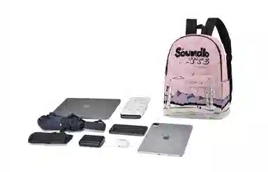 soundbyte Backpack White