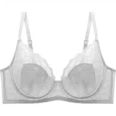 欧迪芬 轻薄透气软钢圈植物花卉文胸 女款