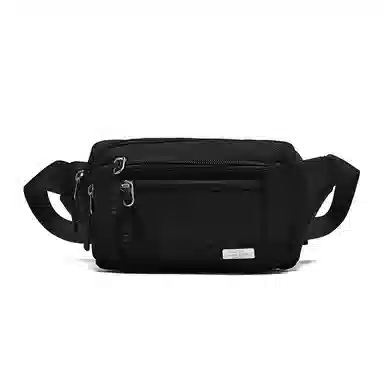 埃尔蒙特 多功能运动跑步简约 涤纶（聚酯纤维） 腰包 男女同款情侣款 黑色/卡其