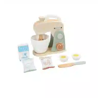 咕轹 木质桌面厨房 过家家套装 玩具