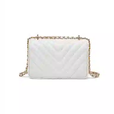 老人头 小香风菱格气质简约时尚 合成革 单肩包 女款 多色