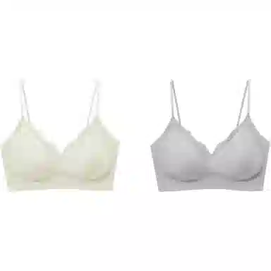 欧迪芬 薄款大胸显小软支撑文胸 女款 组合装