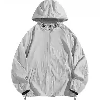 欧迪芬 户外运动柔软舒适轻薄休闲超轻皮肤衣超薄外套潮 透气速干防紫外线防晒服 女款