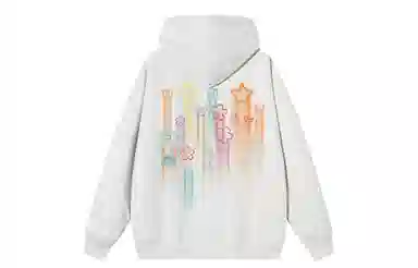 王者荣耀 多彩流星卡通头像星星花卉蝴蝶英文美式高街涂鸦落肩款宽松舒适透气痞帅青少年无性别百搭时尚潮流开衫卫衣 英雄系列款 男女同款