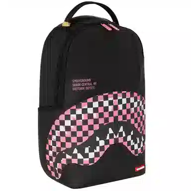 Sprayground Shark Logo Backpack Black