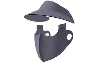 优幽兰 时尚百搭防紫外线 简约高级感 户外通勤 锦纶 防晒帽 女款