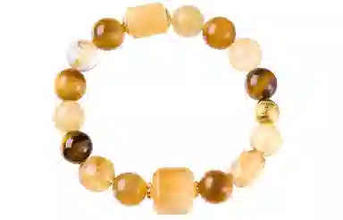 石头记 随型财富之石串珠手饰招米转运诸事顺利 事业上岸 #好运天然 多色水晶 手串 男女同款情侣款