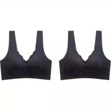 欧迪芬 超薄冰丝凉感纯色文胸 女款 组合装