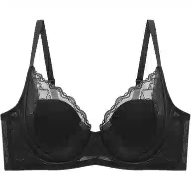 欧迪芬 轻薄透气软钢圈植物花卉文胸 女款