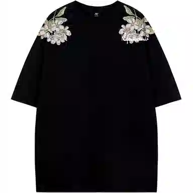 K411 Vintage Floral Logo T-Shirt