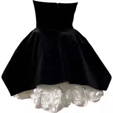 ONE SHALLOW Bustier Rose Dress