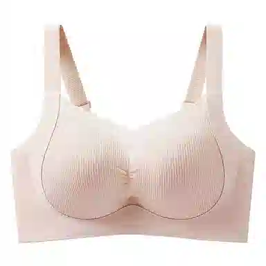 欧迪芬 大胸显小提拉防下垂纯色文胸 女款