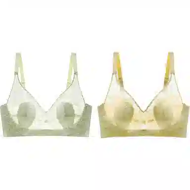 欧迪芬 超薄款大胸显小收副乳纯色文胸 女款