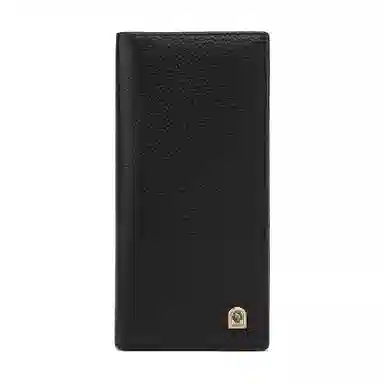 老人头 商务通勤个性百搭简约长款皮夹 头层牛皮 钱包 男款 黑色/啡色