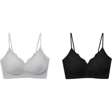 欧迪芬 薄款大胸显小软支撑文胸 女款 组合装