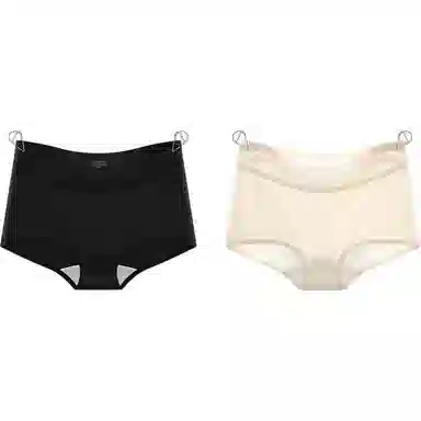 欧迪芬 冰丝超薄抗菌简约中腰内裤 女款 组合装