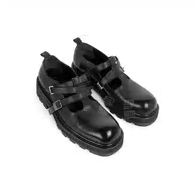 幻象者 日常时尚 玛丽珍鞋 男女同款 黑色