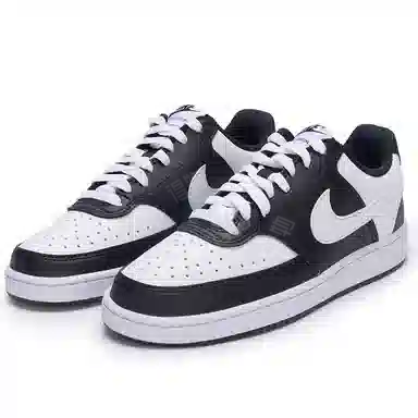 Nike Court Vision Low Black White