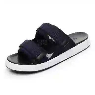 果洛菲 时尚外穿潮流个性凉拖一字拖鞋 男女同款