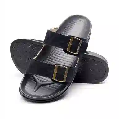 果洛菲 舒适百搭休闲 防滑一字拖鞋 男女同款