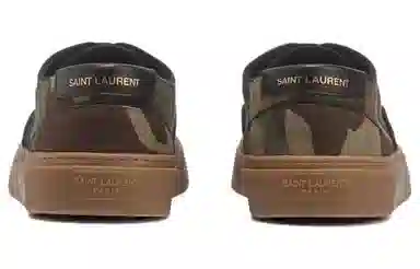 Saint Laurent Camo Low Sneakers