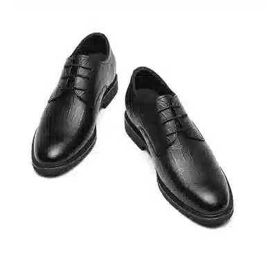 红蜻蜓 牛皮革 韩版系带正装皮鞋 舒适高级轻奢时尚 皮鞋 男款