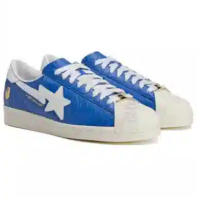 BAPE x Adidas Superstar "Blue"