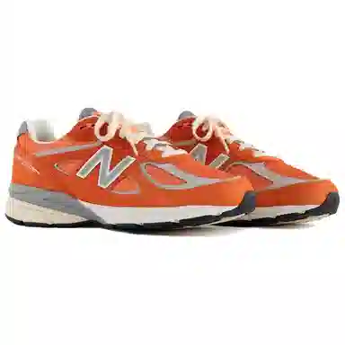 Aim Leon Dore x New Balance NB 990 V4 Orange
