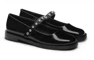 CHARLESKEITH ck PU 2.5cm Black BoxMaroonChalk