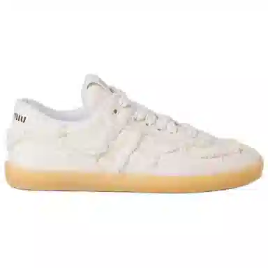 Miu Miu Low-Top Sneakers White