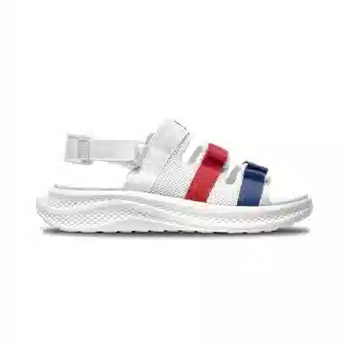 迈乐森 厚底增高 沙滩凉鞋 男女同款 法式白